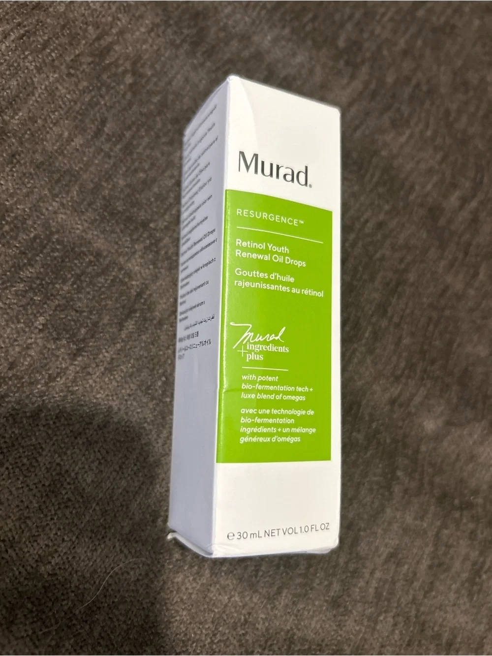 Murad Resurgence Retinol Youth Renewal Oil Drops 1.0 oz 30 mL NIB Anti-Aging